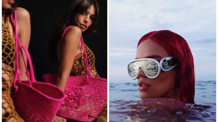 Emily Ratajkowski, Karol G Escape in LOEWE Paula’s Ibiza 2023 Collection