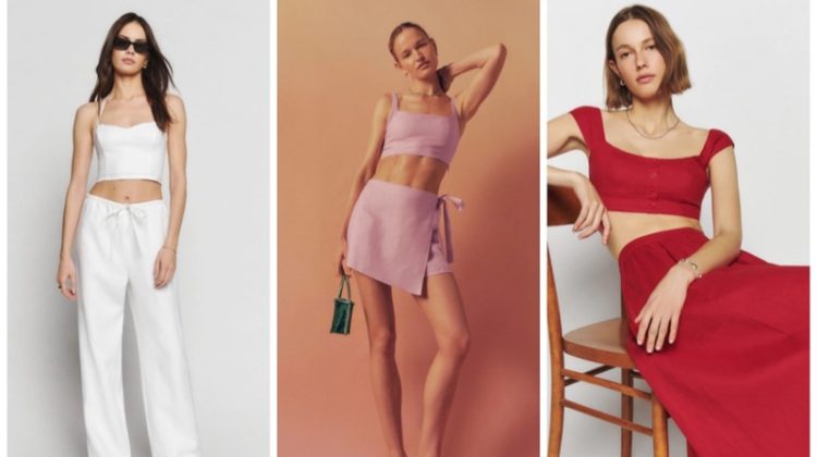 Reformation’s Two Piece Linen Sets Are Summer Must-Haves