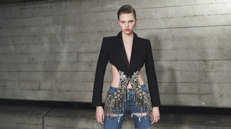 Alexander McQueen Redefines Tailoring in Pre-Fall 2023 Campaign