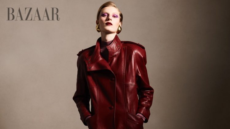 Julia Nobis is Effortlessly Chic in Harper’s Bazaar US
