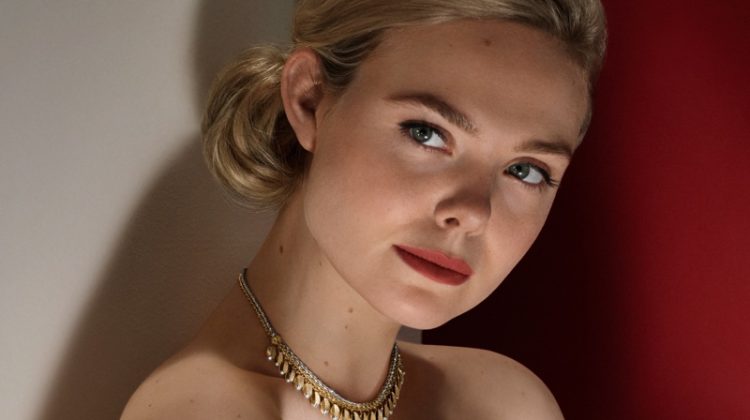 Elle Fanning Brings 50s Glam to Cartier’s Grain de Café Jewelry