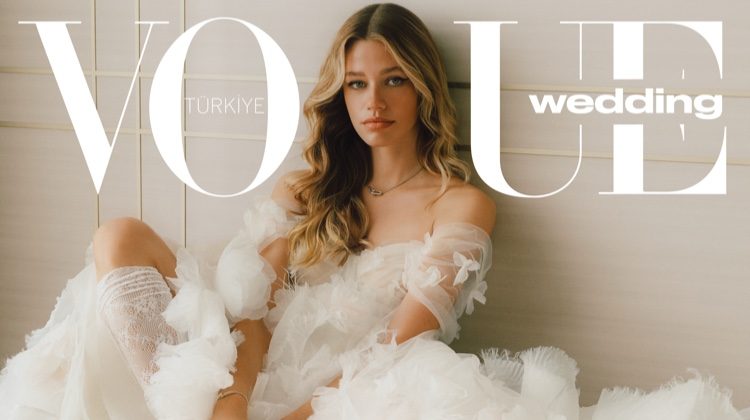 Isabell Andreeva Models Dreamy Dresses in Vogue Wedding Turkey