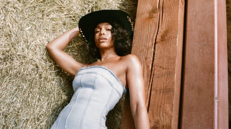 Lori Harvey is Western Glam in Good American Summer 2023 Campaign