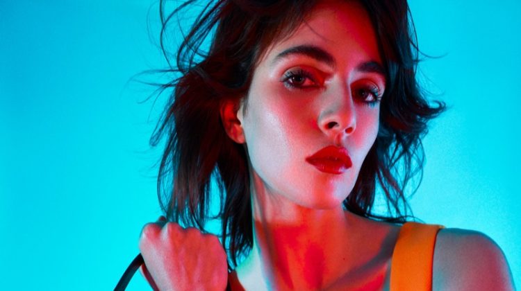 Alba Galan Models Vibrant Fashion for Vogue Arabia