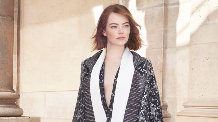 Emma Stone is Parisian Chic in Louis Vuitton Fall 2023 Ads