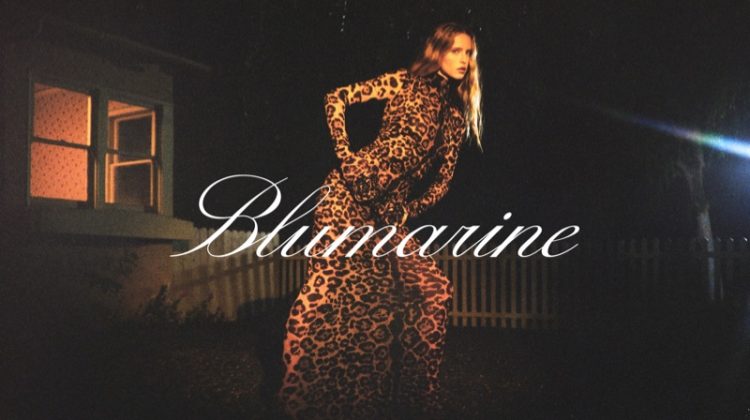 Abby Champion Radiates in Blumarine Fall 2023 Campaign
