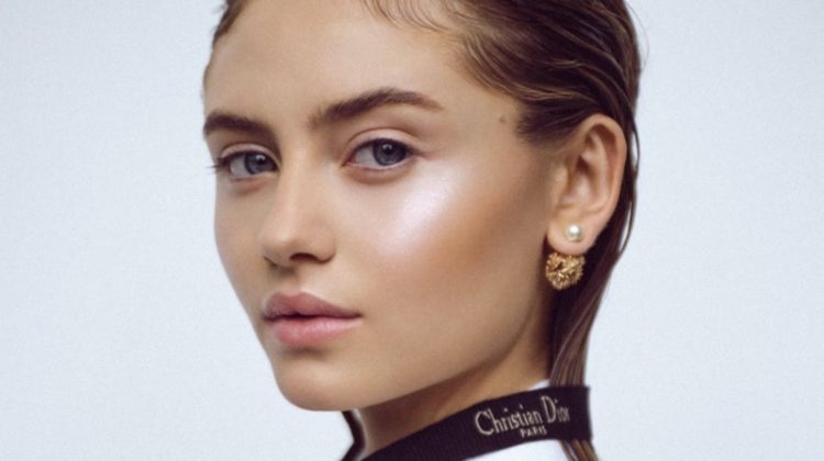 Leni Klum Shines in Dior Beauty for ELLE Germany