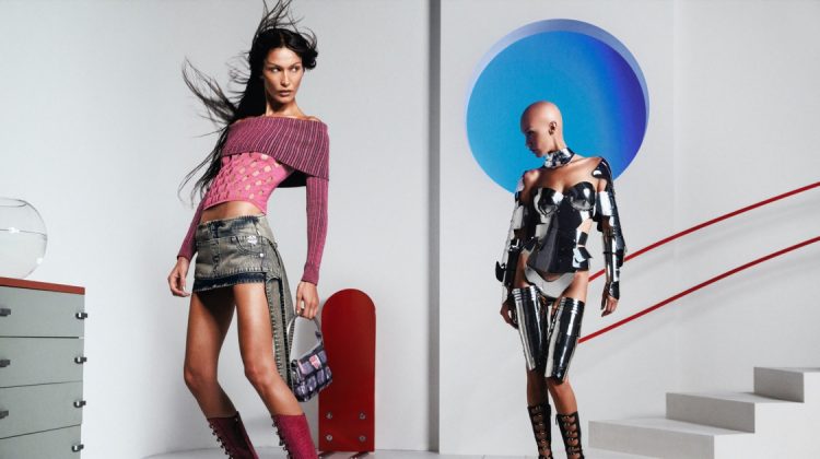 Bella Hadid’s Futuristic Style in Heaven by Marc Jacobs Fall 2023