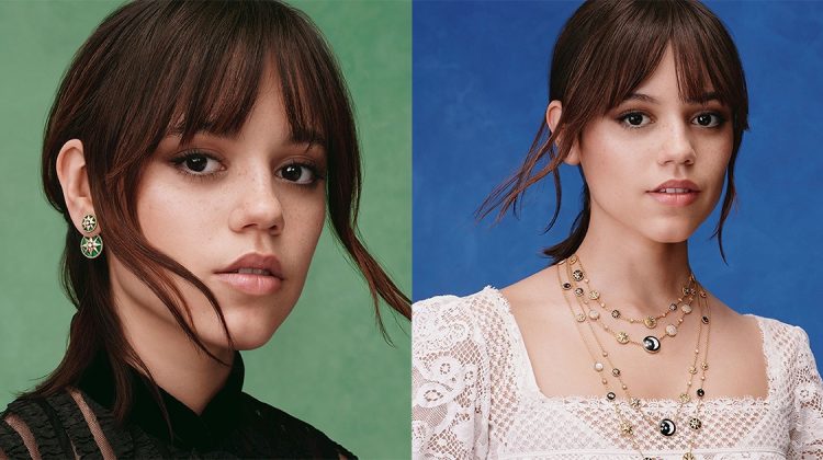 Jenna Ortega for Dior Jewelry: See Her Rose des Vents Ad