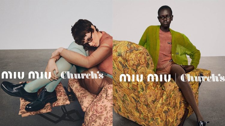 Church’s x Miu Miu Brogues: A New Spin on Preppy