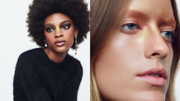 Theresa & Kat Shine in Rabanne Beauty for Marie Claire France