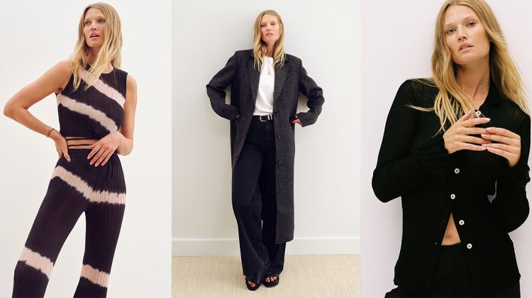 Toni Garrn x About You Delivers Cool Girl Styles for Fall