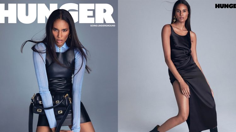 Cindy Bruna Stands Out in Fendi Looks for Hunger Magazine