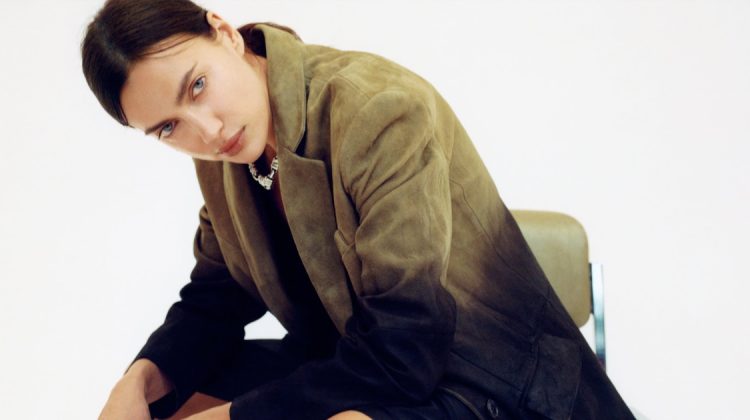 Irina Shayk Embraces Zara’s Leather Designs for Fall