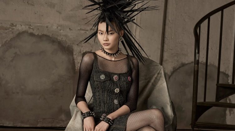 Moschino’s Fall 2023 Campaign Delivers Punk Glamour