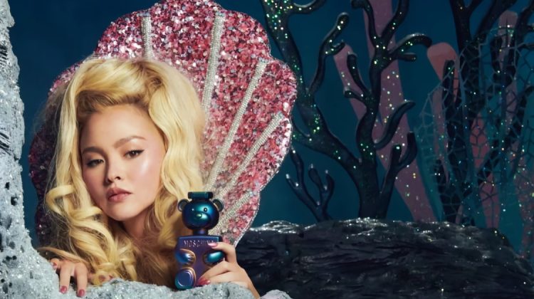 Devon Aoki is a Mermaid in Moschino Toy 2 Pearl Perfume Ad