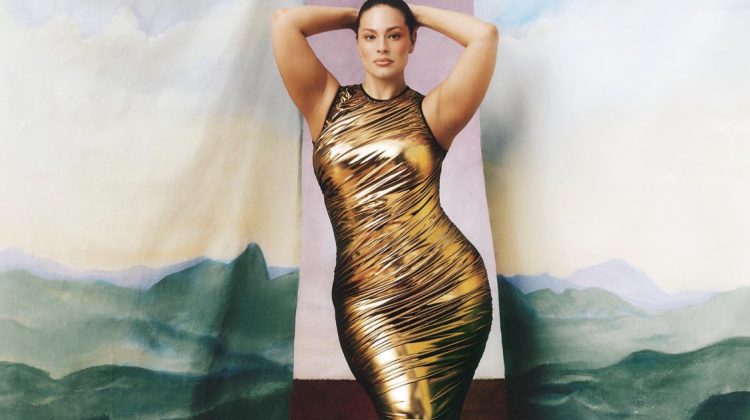 Ashley Graham’s Golden Vogue Brazil Cover Moment