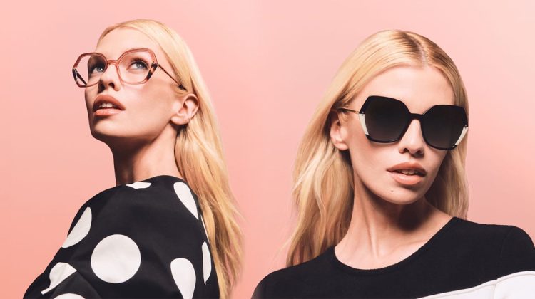 Stella Maxwell is the Face of Carolina Herrera Eyewear Fall 2023