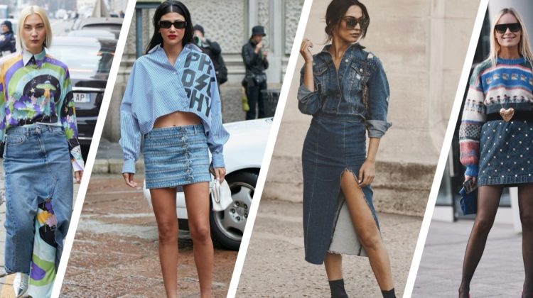 Jean Skirt Outfits: 12 Looks for Any Occasion