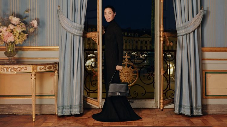 Michelle Yeoh is Parisian Chic in Balenciaga Spring 2024 Ad