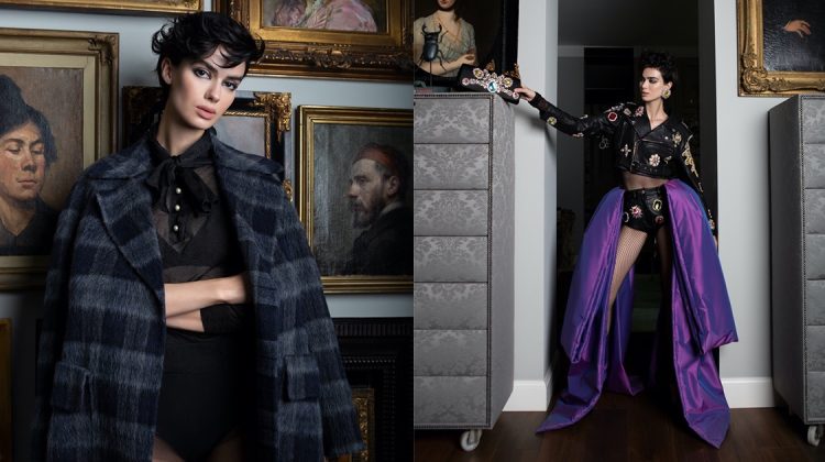 Vitoria Mota Has a Glam Moment in Marie Claire Hong Kong