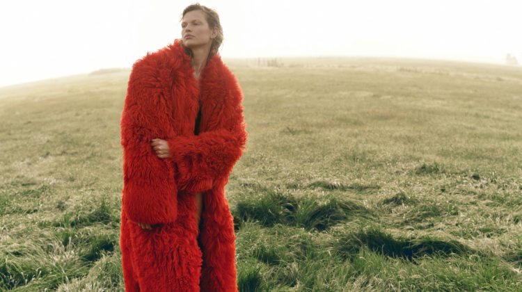 Bette Franke Embraces Nature in Style for Glamour Germany