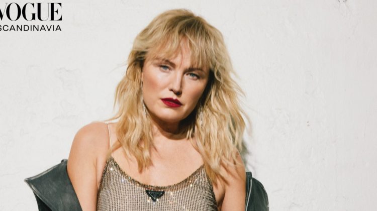 Malin Åkerman Embraces Rebellious Style in Vogue Scandinavia