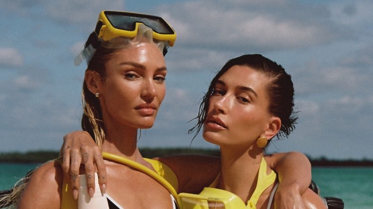 Hailey Bieber & Candice Swanepoel Shine with Rhode’s Pineapple Refresh