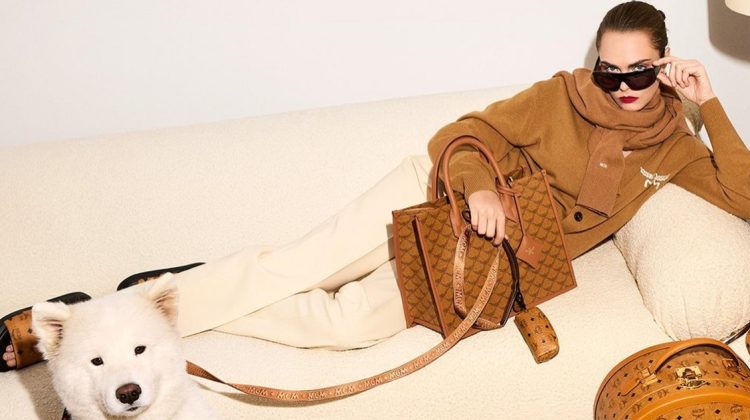 Cara Delevingne Exudes Elegance in MCM Spring 2024 Ads