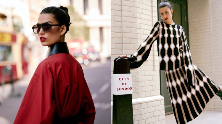 India Stibilj’s Chic London Outing for L’Officiel Arabia