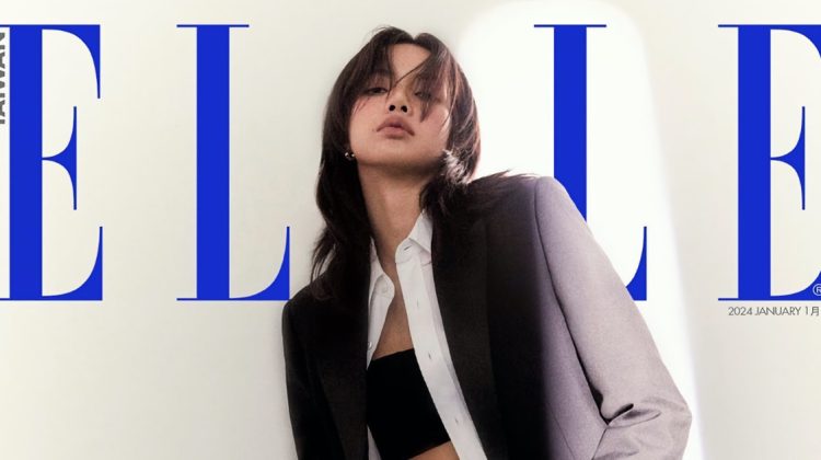 Blackpink’s Lisa Strikes a Pose for ELLE Taiwan Cover