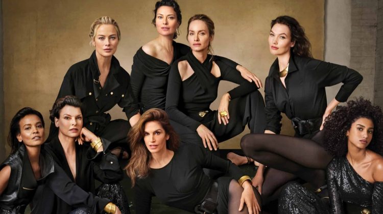 Cindy! Linda! Liya! Donna Karan Features Supers in Spring Ad