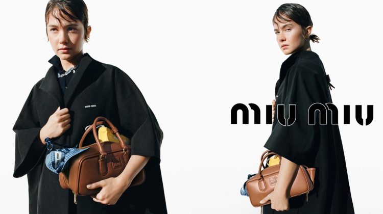 Cailee Spaeney & Emma Corrin Front Miu Miu Spring 2024 Ad