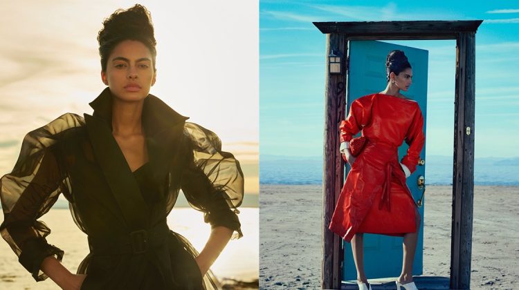 Anisa Dagher Wears Bold Designs in Harper’s Bazaar Thailand
