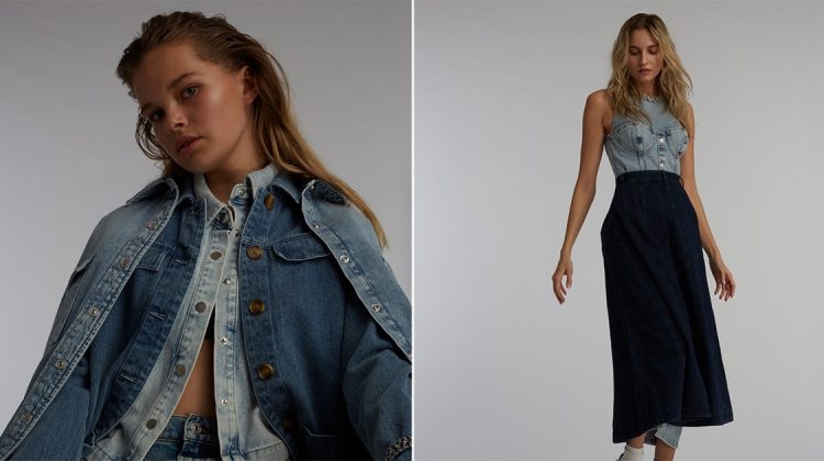 Exclusive: Alina & Jette by Carmelo Donato in ‘Denim Remixed’