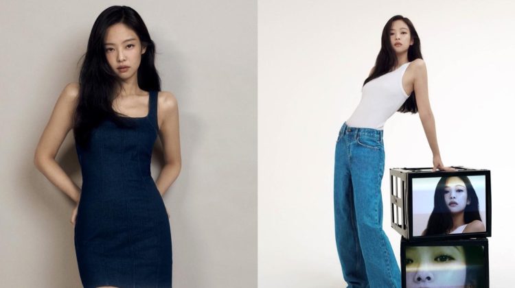 Jennie Goes Back to the 90s with Calvin Klein Denim Ad