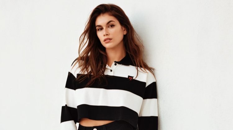 Kaia Gerber Exudes Cool in DKNY’s Heart of NY Capsule