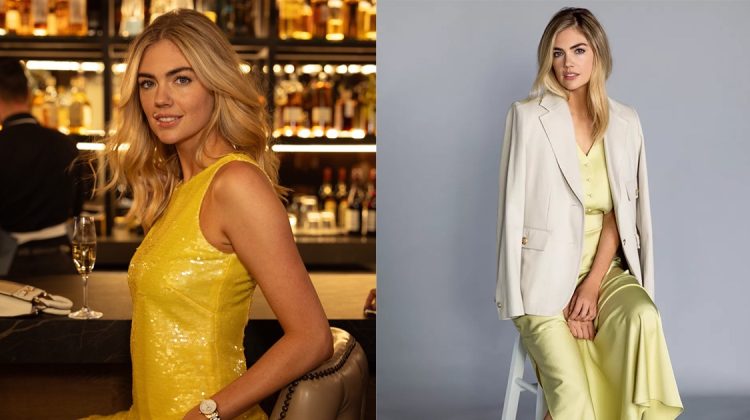 Kate Upton Lights Up Anne Klein Spring 2024 Ad