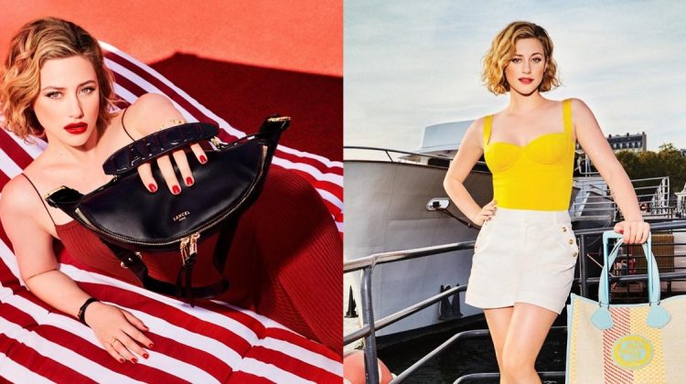 Lili Reinhart is Retro Glam in Lancel Spring 2024 Ad