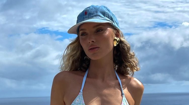 Elsa Hosk x Heavy Manners Heat Up Swimsuit Season