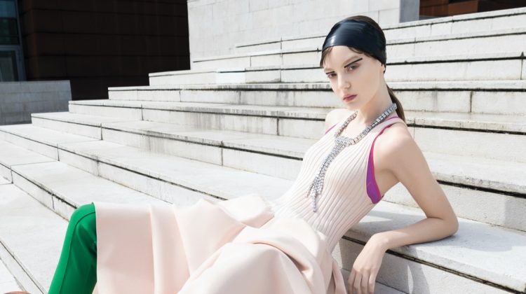 Anouk Weishaupt Gets Sporty Luxe for Jessica Magazine