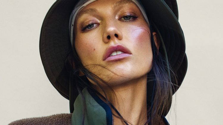 Karlie Kloss Shines in Loro Piana for V Magazine Cover Shoot