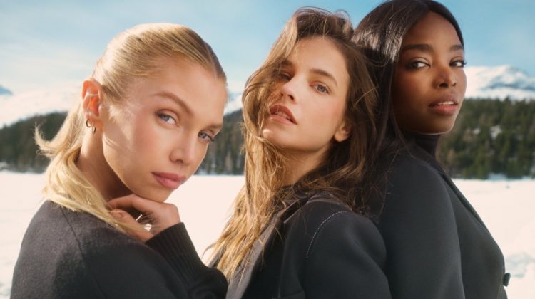 Barbara, Stella & Maria Stun in St. Moritz for Ports 1961 Fall 2024 Ad