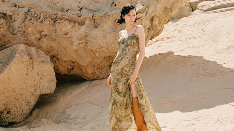 Mango Steps Into a Bohemian Paradise for Fall