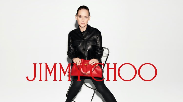 Winona Ryder Brings 90s Vibes to Jimmy Choo Fall 2024 Ad
