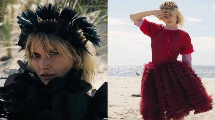 Jana Julius Rocks Daring Beach Style in Numéro Netherlands