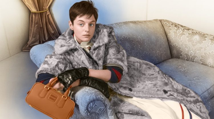 Emma Corrin Brings Vintage Vibes to Miu Miu’s Holiday 2024 Ad