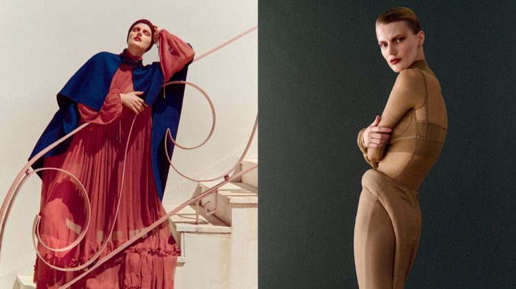 Ireen Tabolova Brings Bold Glamour to Vogue Greece