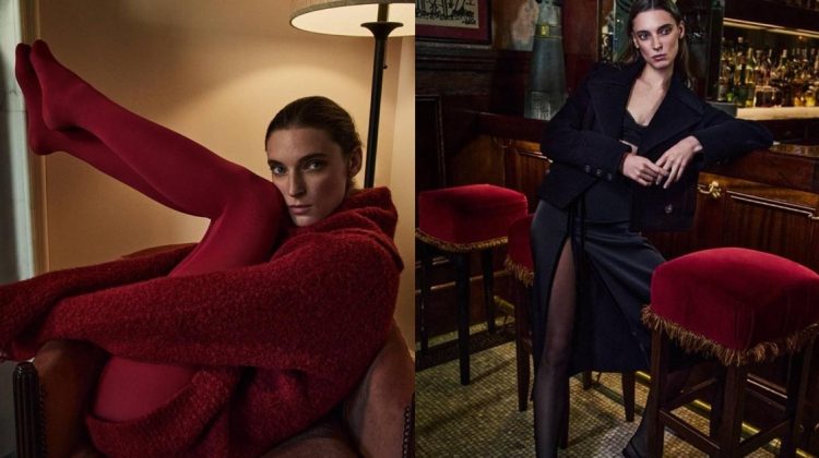 Vince’s Holiday Campaign Takes Over an Iconic Hotel
