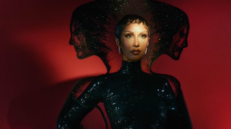 Iman is a Vision in V Magazine Story